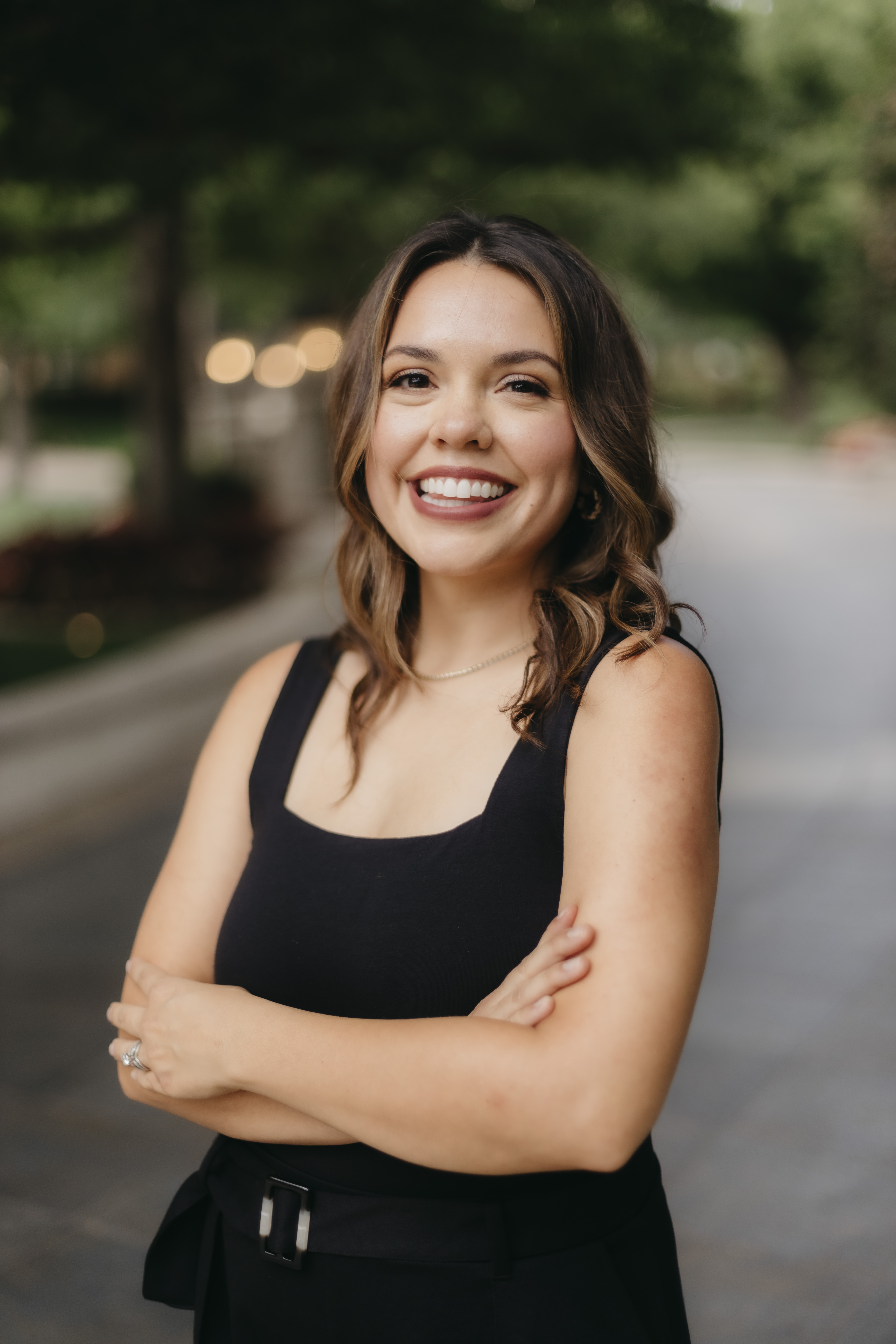 Kristin Wester smiling outdoors.